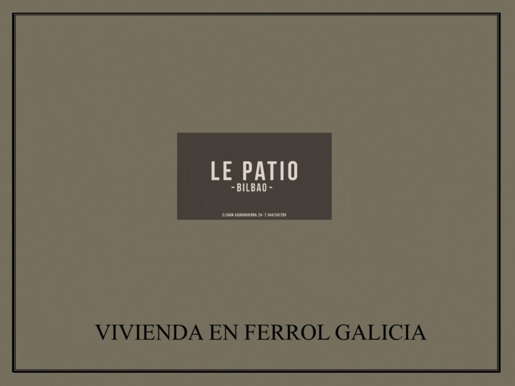 Vivienda en Ferrol Galicia